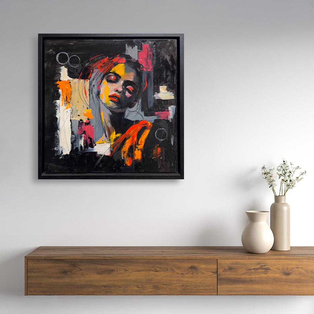 View of picture in situ